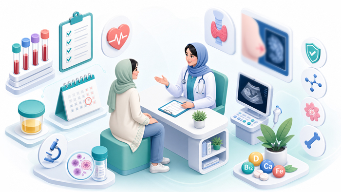 annual-women-checkup-tests